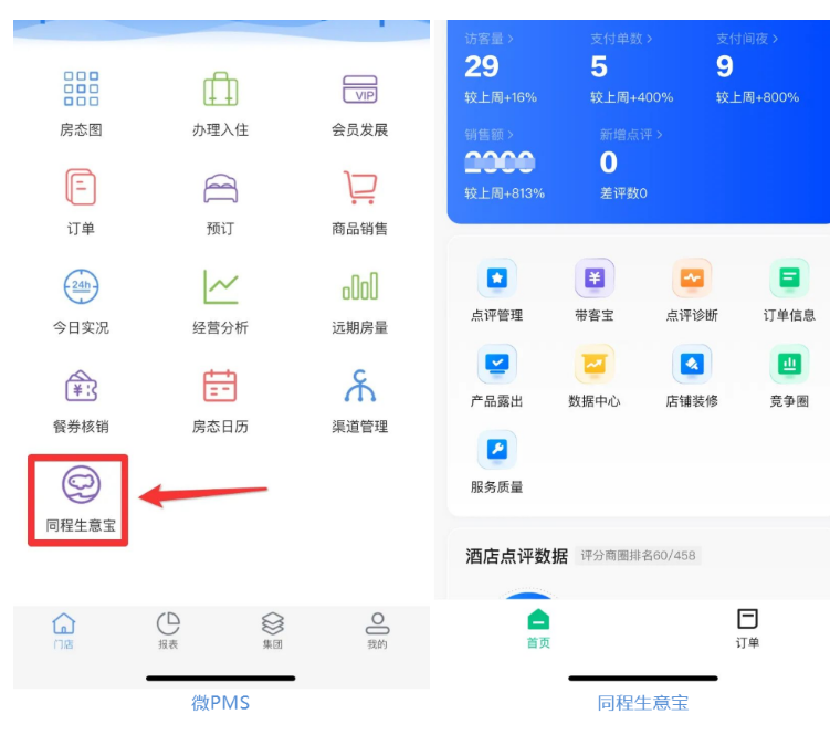 住哲PMS移动端功能解析：酒店经营者的远程管理工具